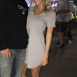 Bobi Los Angeles pocketed T-shirt dress